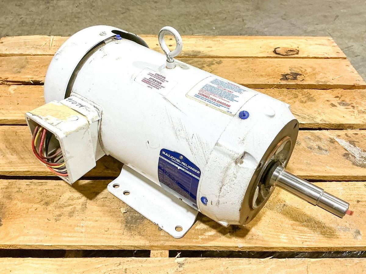 New Baldor JMWDM3616T Electric Motor 7.5HP 3PH 460V 18.5A 3450RPM 36K605X875H1