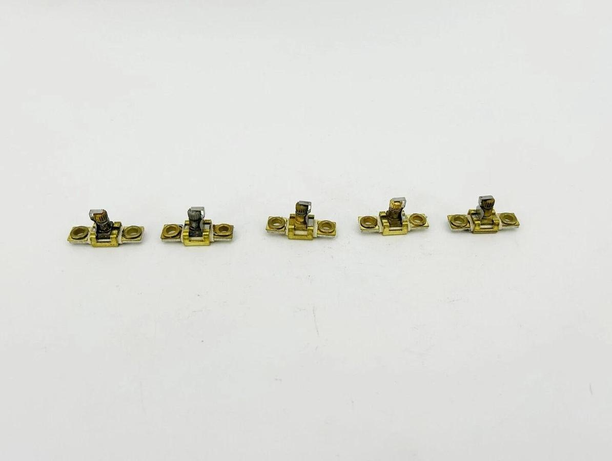 Lot of 5 New Square D A1.63 Heater Overload Relays - No Hardware