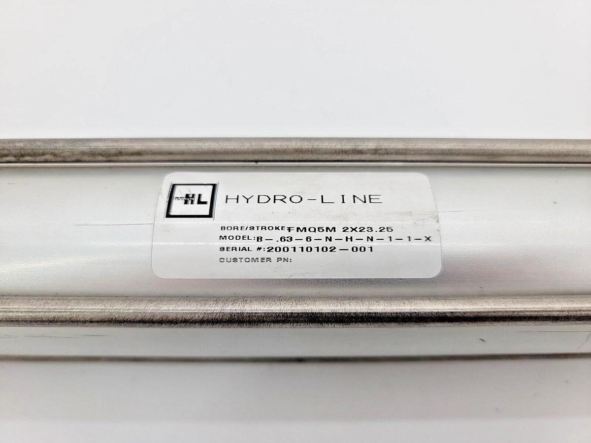 New Hydro-Line B-.63-6-N-H-N-1-1-X Cylinder 2" Bore 23.25" Stroke