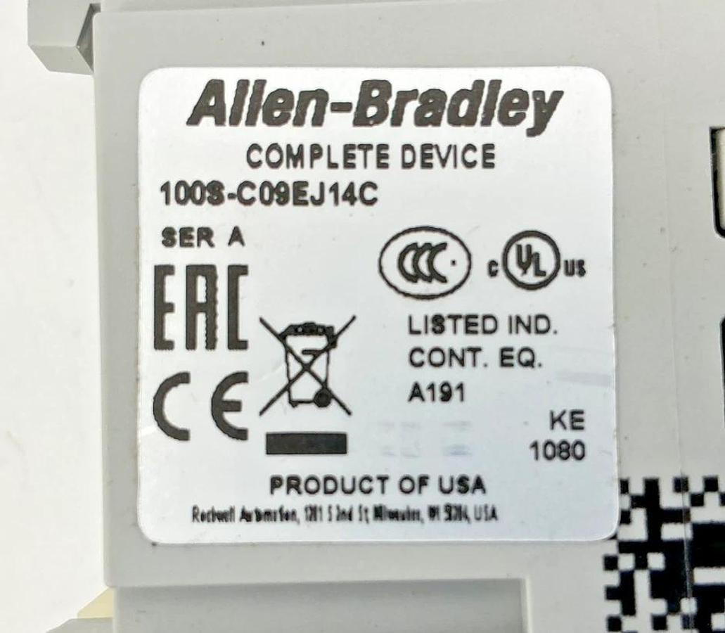 New Allen Bradley 100S-C09EJ14C Ser A Safety Contactor 1NOC/4NCC 9A Coil 24VDC