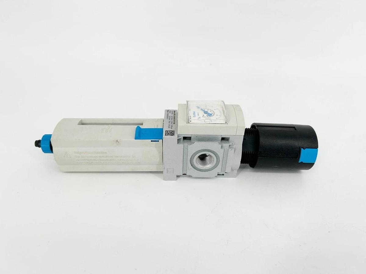 New Festo MS4-LFR-1/4-D6-E-R-V-AS Filter Regulator 180psi G1/4 529150 - No Box