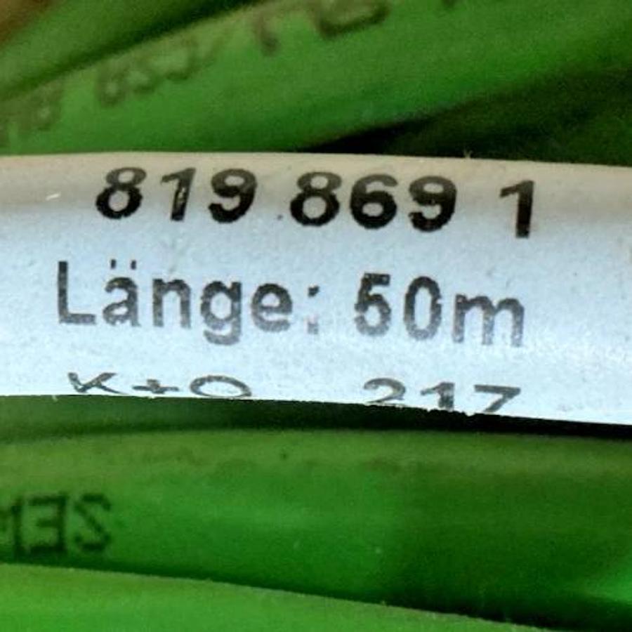 Used SEW Eurodrive 819-869-1 Encoder / Prefabricated Cables 50m 15-Pin Female 8198691