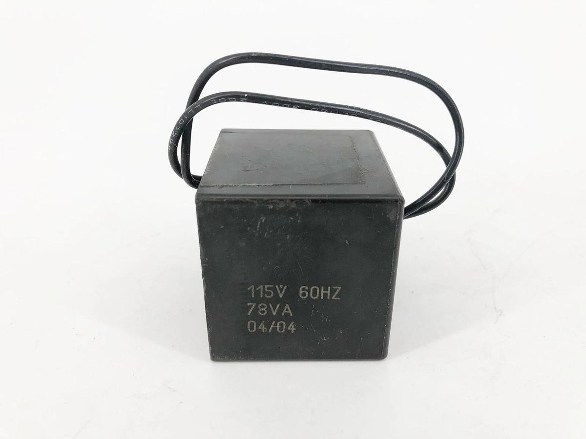 New 115V 60Hz Solenoid Coil 78VA 0.85" ID - No Box