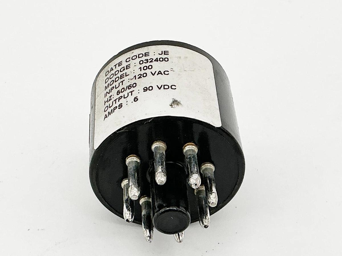 Used Dodge 032400 Clutch Power Supply Relay 120VAC 50/60Hz .5A 90VDC