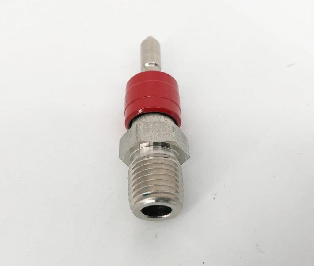 New Swagelok SS-QC4-D-4PM Instrumentation Quick Connect Stem with Valve
