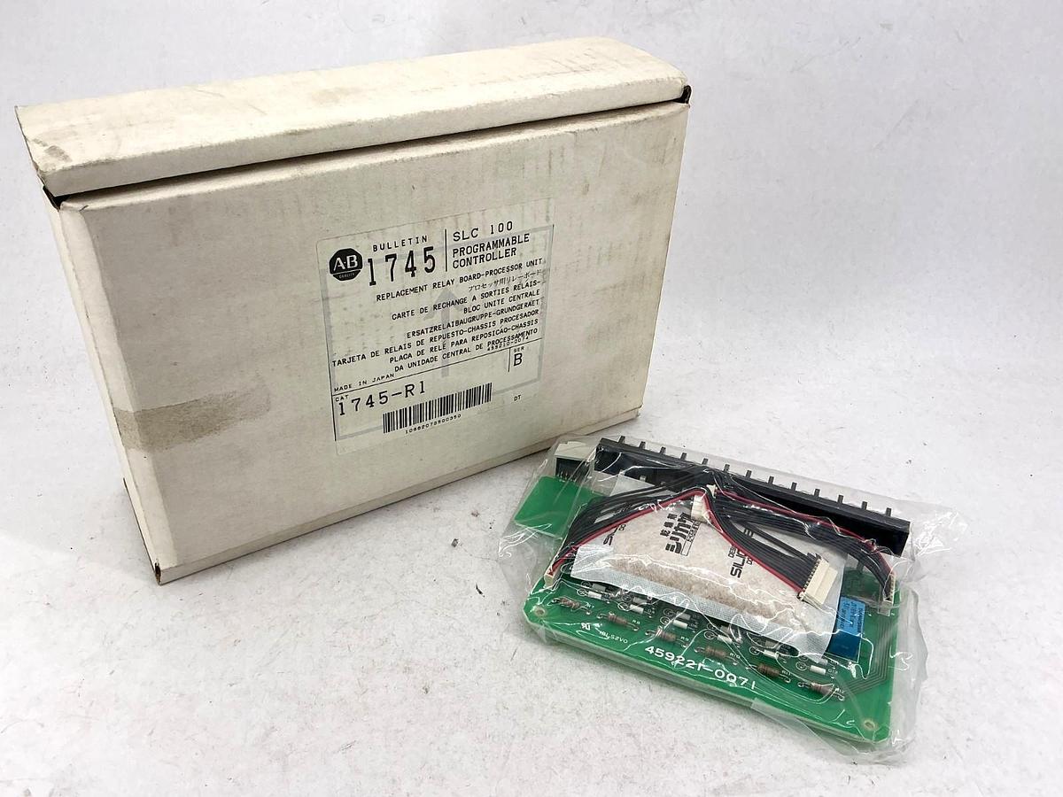 New Allen Bradley 1745-R1 Ser B Replacement Relay Board-Processor SLC 100 PLC