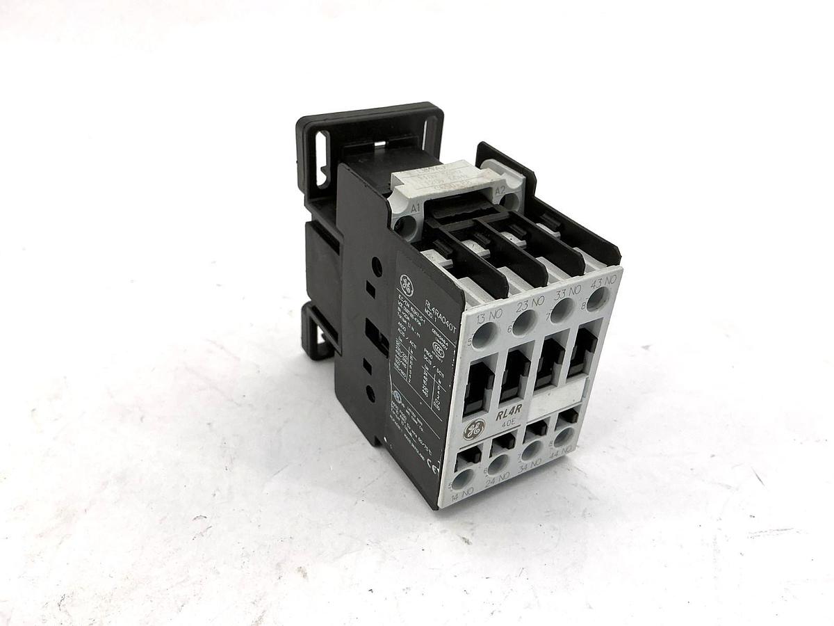 New GE General Electric RL4RA040T Contactor 20A 110/120V Coil 50/60HZ - No Box