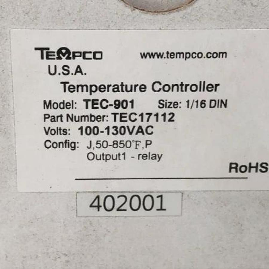New Tempco TEC-901 Temperature Controller TEC17112 110VAC