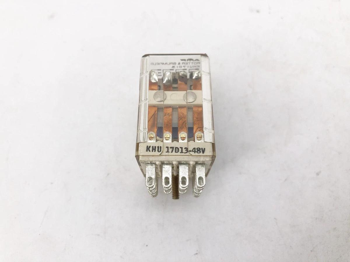 New Potter & Brumfield KHU17D13-48V Relay 4PDT 2A 48VDC