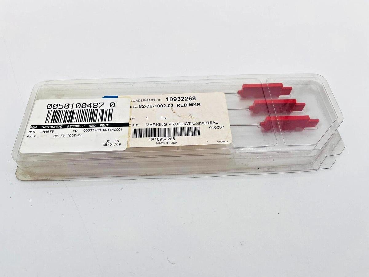 New Graphic Controls 10932268 Red Marker Plotter 82-76-1002-03