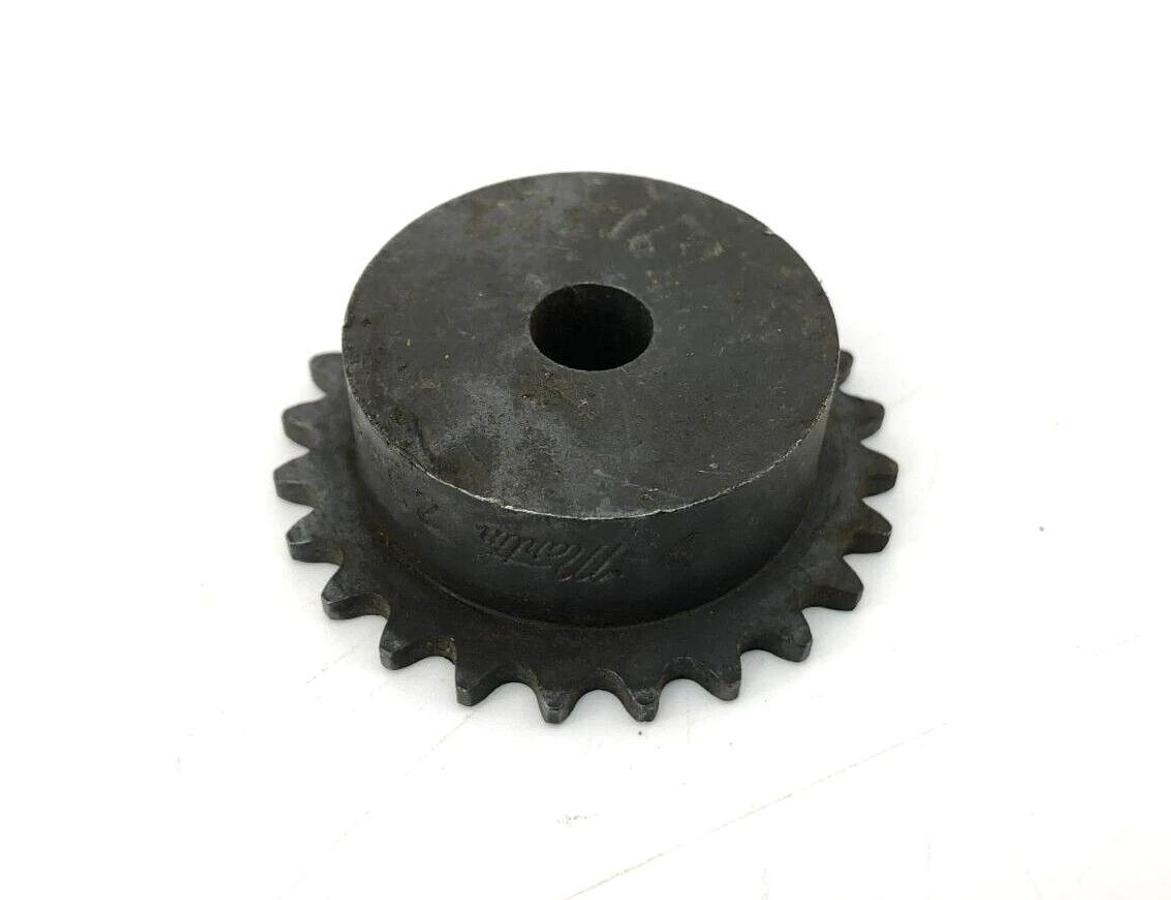 Lot of 2 New Martin 25B24 Sprockets, #25 Chain, 3/8" Bore, 24 Teeth