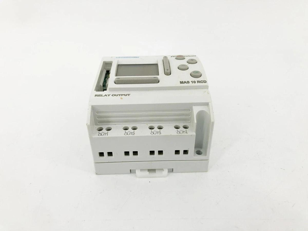 Used Crouzet MAS 10 RCD Control Module, Supply: 24VDC, 6x DC Inputs 24VDC 89-750-003