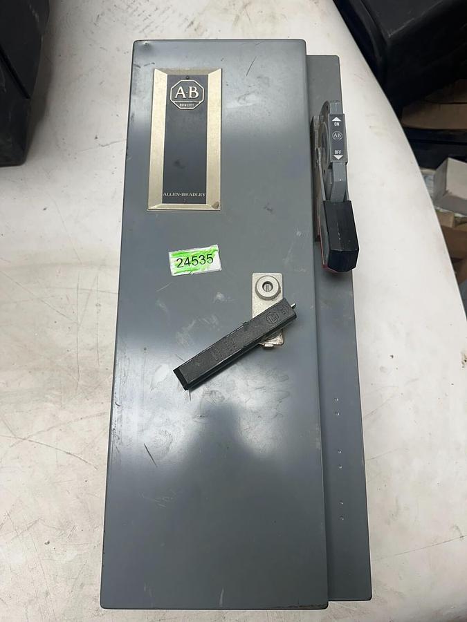 Used Allen Bradley 2112B-CDCD-7FA2H-20J-42GT-79U-9018 Fusible Combination Starter Siz