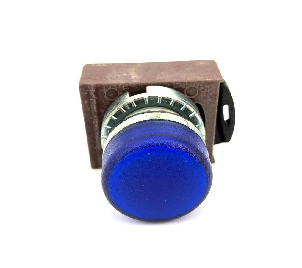 New GE General Electric P9MLLDAJL Pilot Light Blue