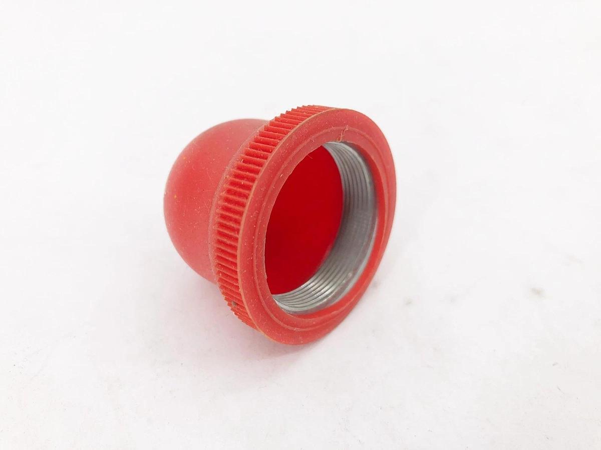 New Cutler-Hammer 10250TA48 Boot For Flush Pushbuttons Red 30mm Ser. A1
