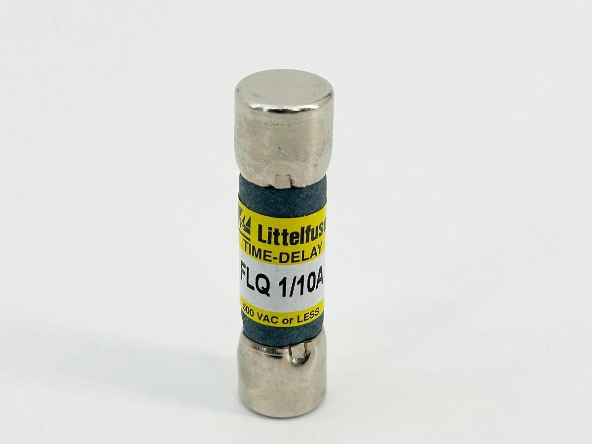 New Box of 10 Littelfuse FLQ-1/10 Time Delay Fuse 1/10A 500V