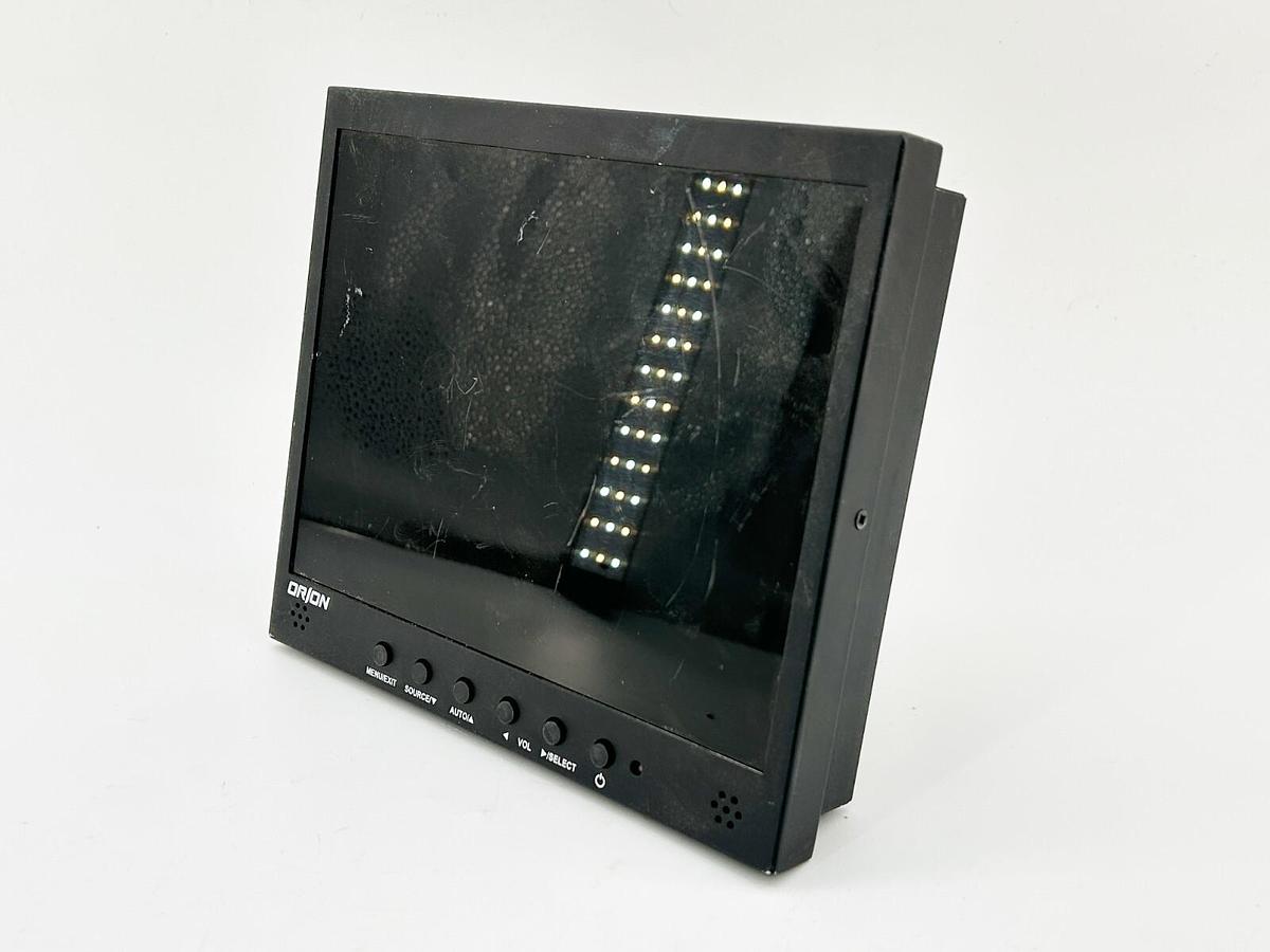 Used Orion 9REDP 9.7" TFT LCD Color Monitor" 12V 40W 3.33A
