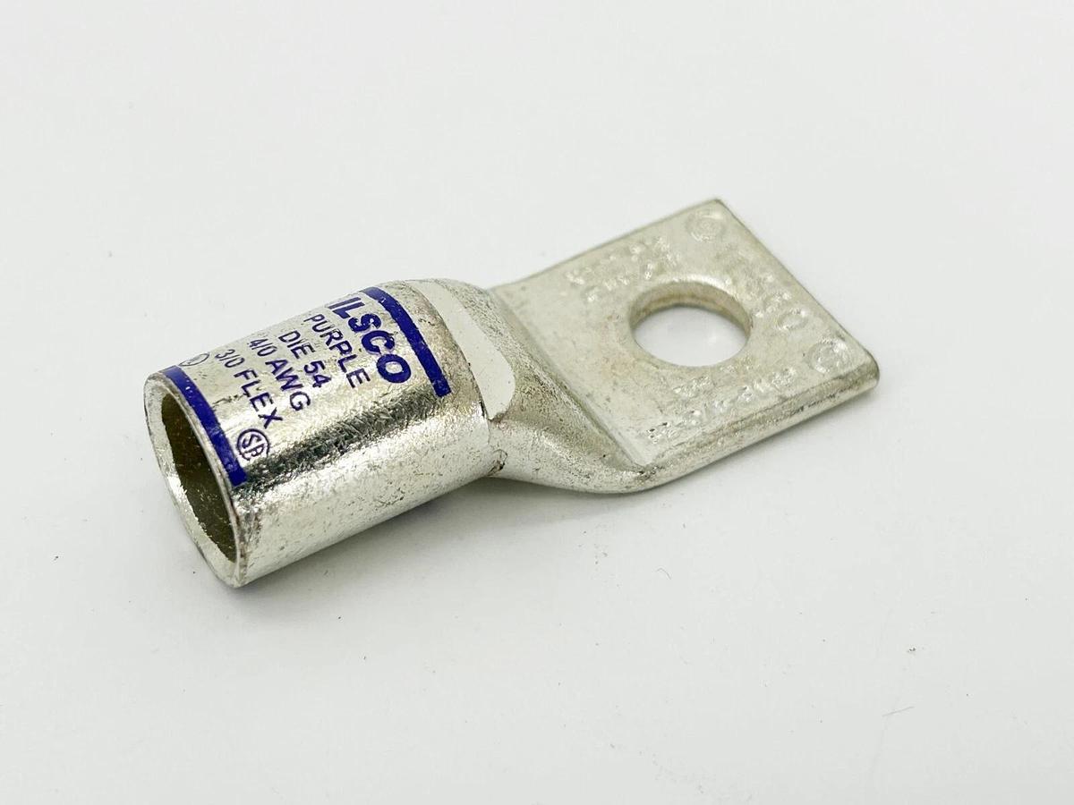 New Lot of 3 Ilsco CSWS-4/0-38 Copper Compression Lug 4/0 AWG 13/32CSA
