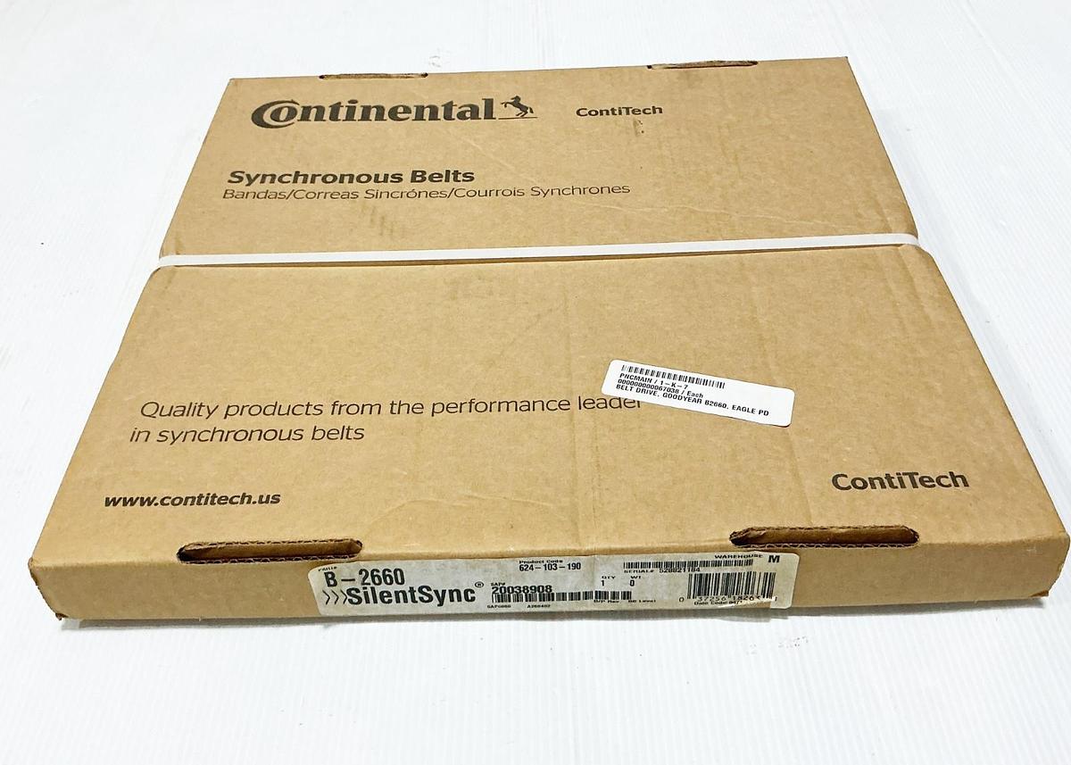 New Continental B-2660 Synchronous Belt 14MM Pitch 2660MM 190 Teeth