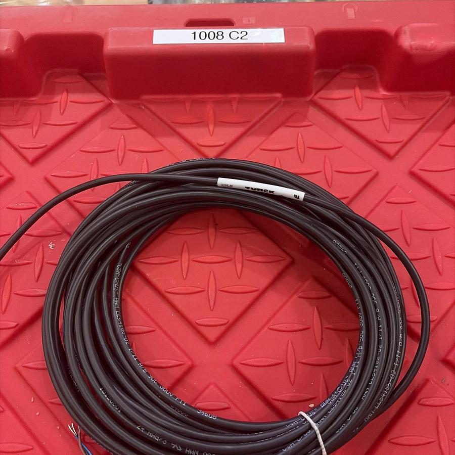New Lot of 2 Turck VIG 2-C653-2M Single Ended Cordset Right Angle 4A 250V U-6257