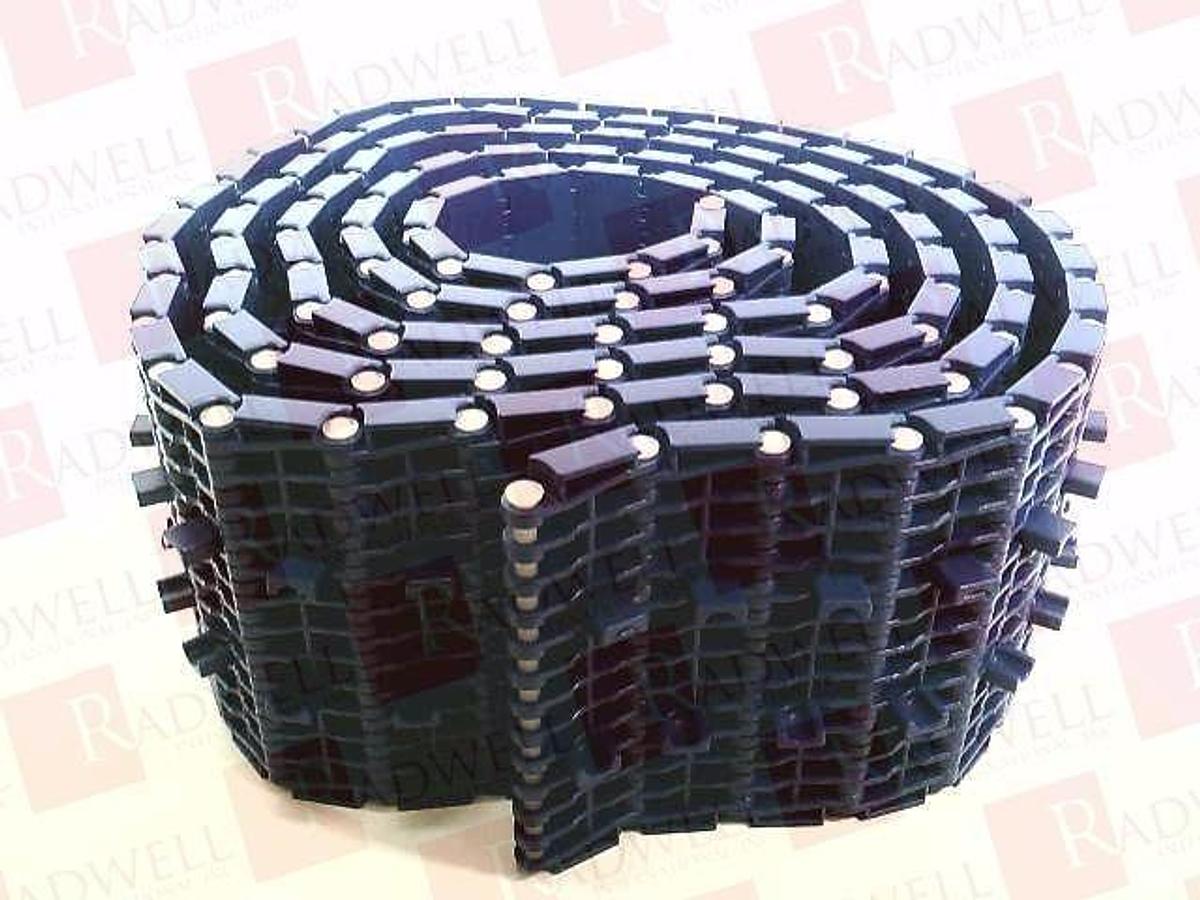 New Intralox 8095 Series 1000 Flat Top Acetal Gray 24.15FT x 12" W - No Box