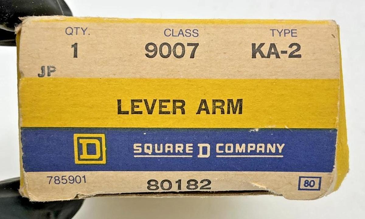 New Square D 9007KA-2 Limit Switch Lever Arm - Roller Lever 9007KA2 80182