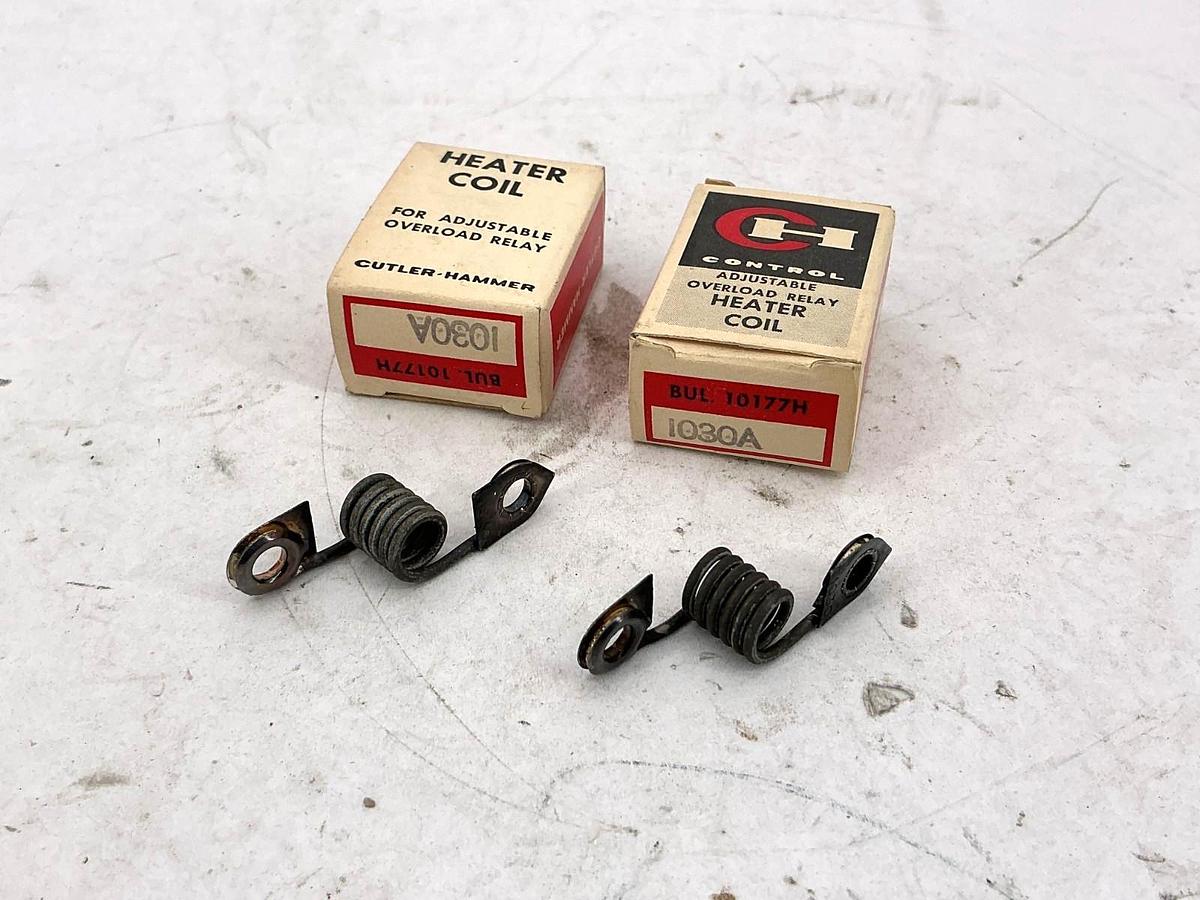 Lot of 2 New Cutler-Hammer 1030A Heater Coil for Adjustable Overload Relay