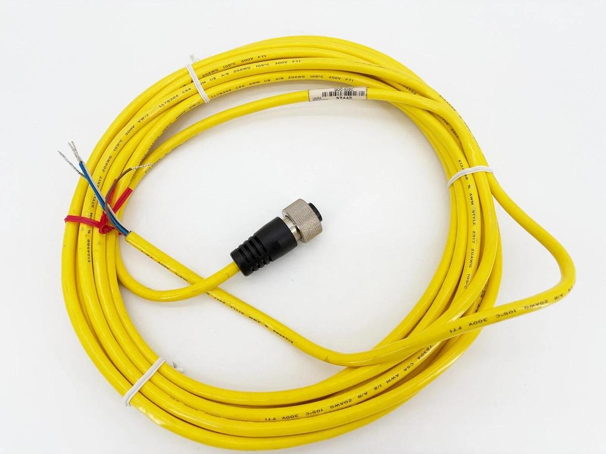 New Banner Engineering QDC-525C Single End Cordset 37443 7.62m Length 5-Pin SF
