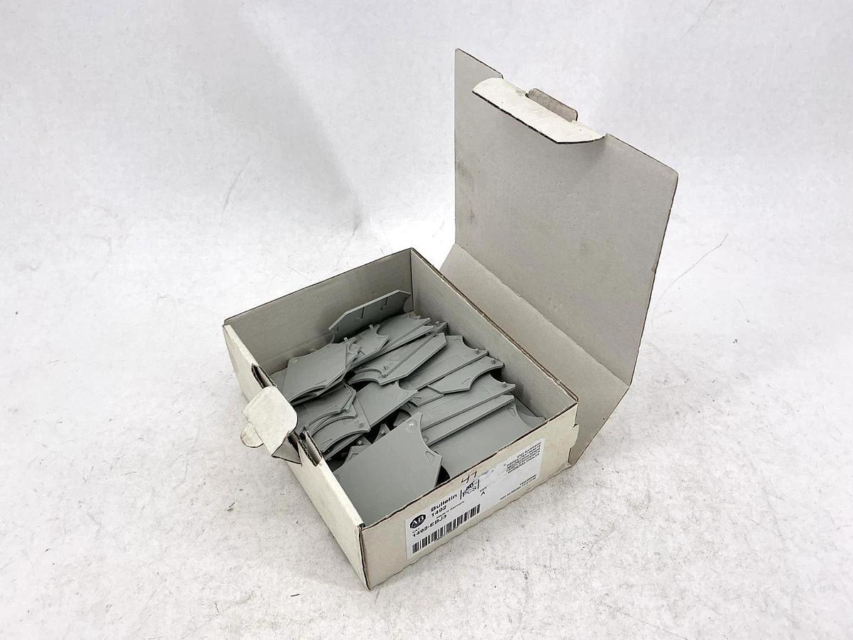 Box of 47 New Allen Bradley Ser A 1492-EBJ3 End Barriers