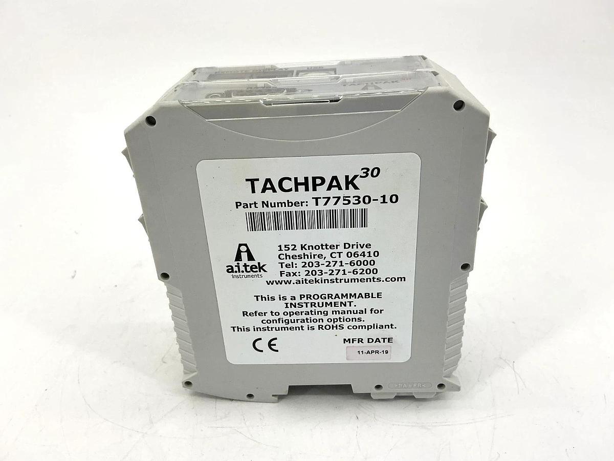 New AI-TEK T77530-10 Digital Tachometer Tachpak-30 80-264VAC T7753010 - No Box