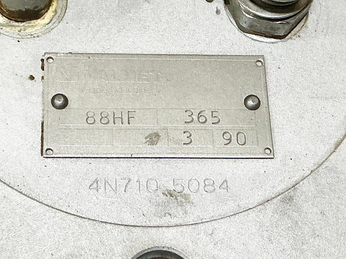 Used Valmet 88HF Gear Box Pressure Valve 4N7105084