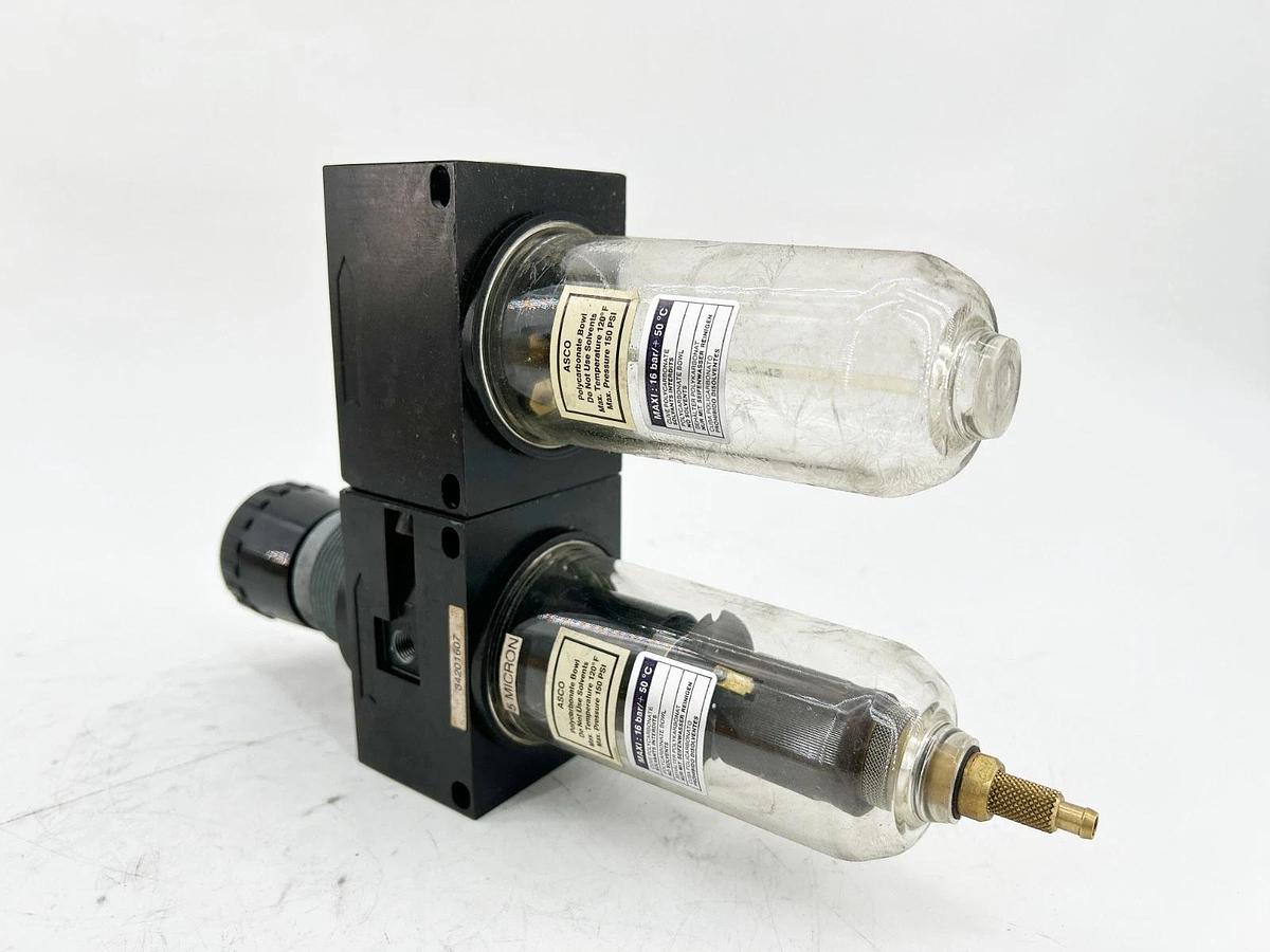 New Asco 34201607 Hydraulic Filter Regulator 5 Micron 16Bar
