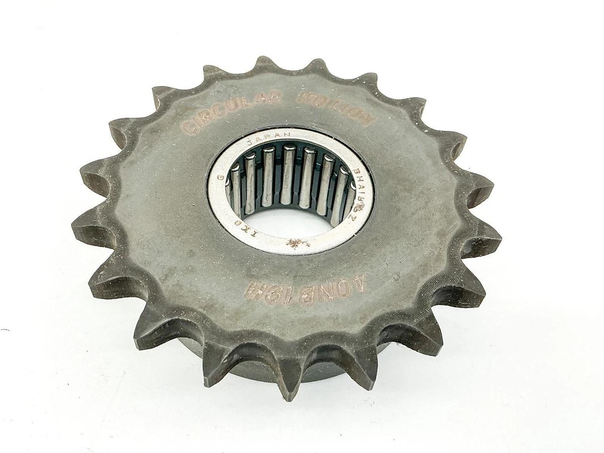 New Circular Motion 40NB19H Idler Roller Chain Sprocket 19 Tooth
