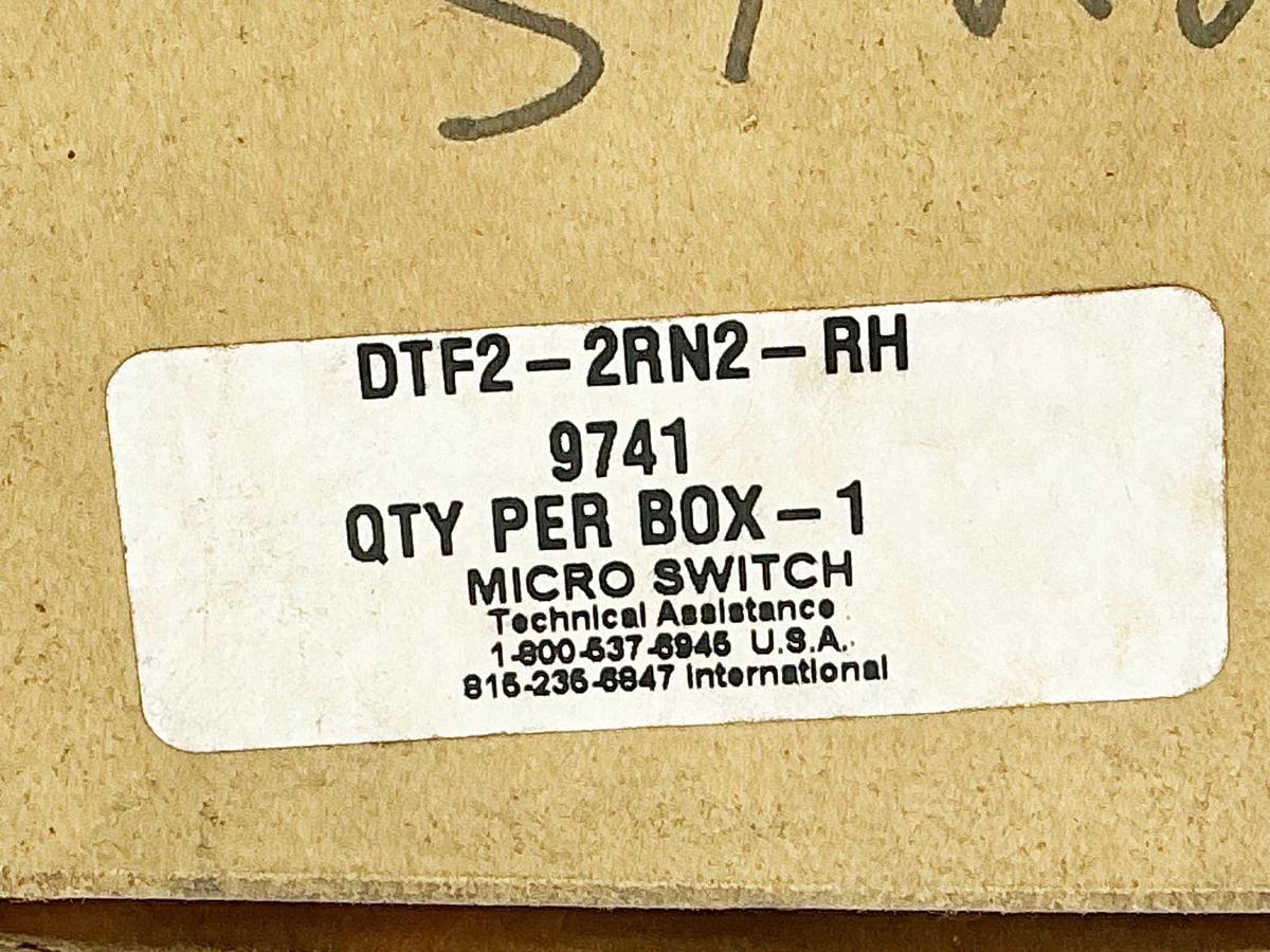 New Honeywell DTF2-2RN2-RH Limit Switch 10A 125/250V