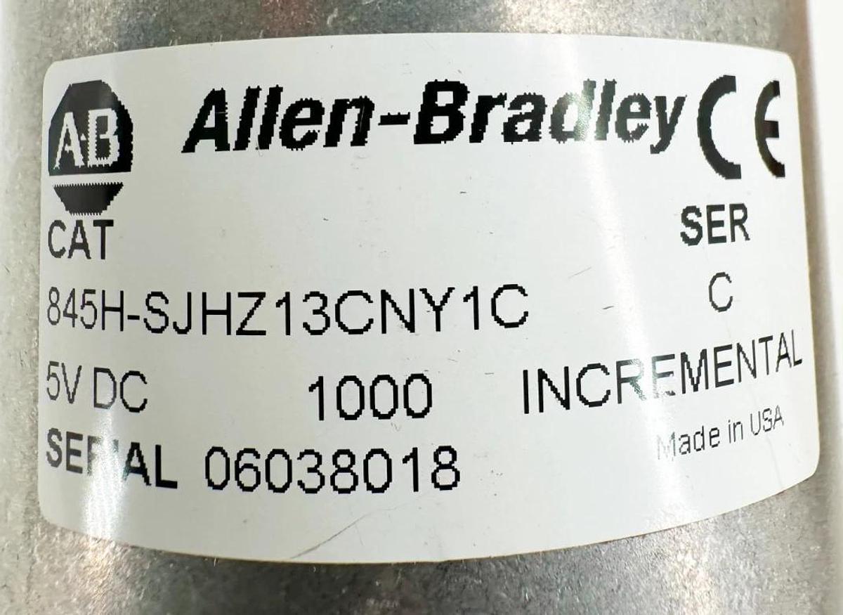 New Allen Bradley 845H-SJHZ13CNY1C Ser C Incremental Encoder 5V DC