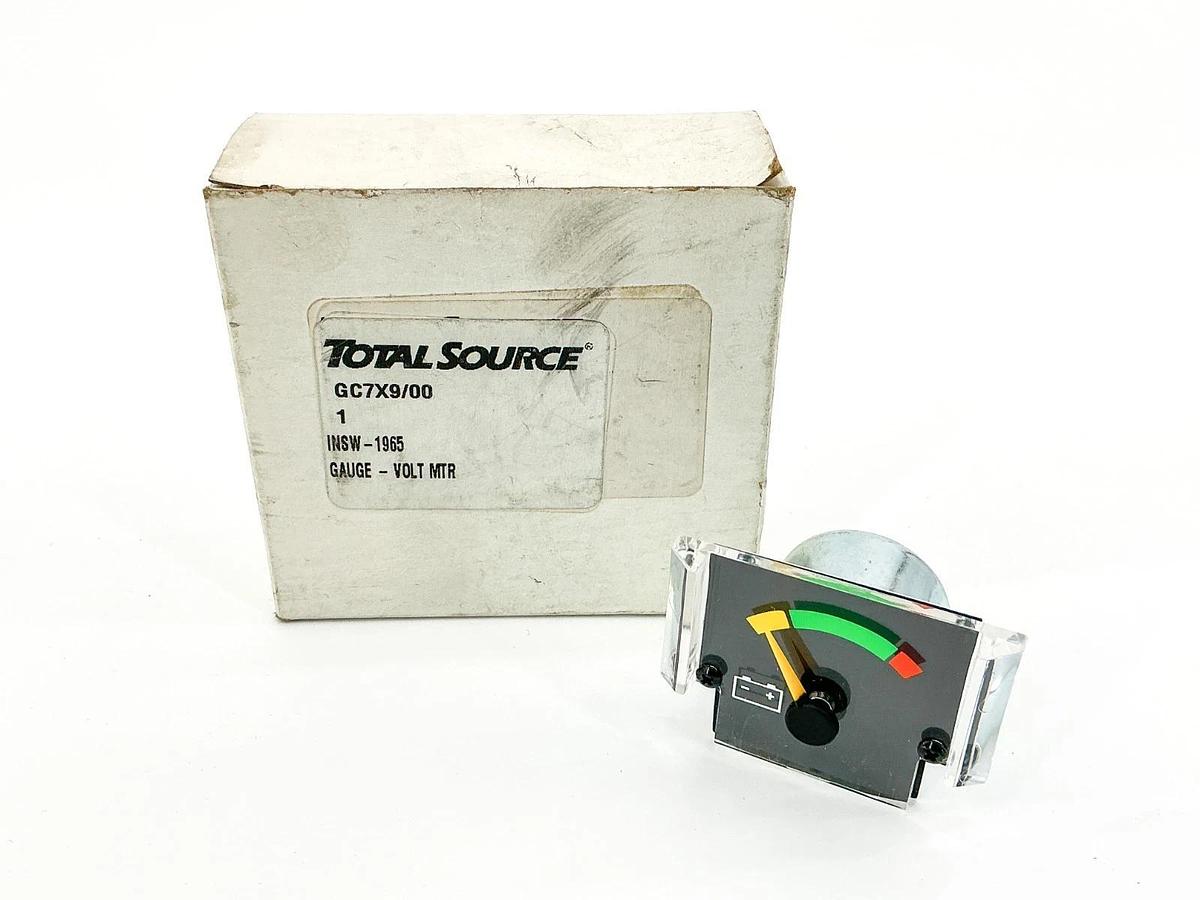 New Total Source GC7X9/00 Volt Meter Gauge INSW- 1965