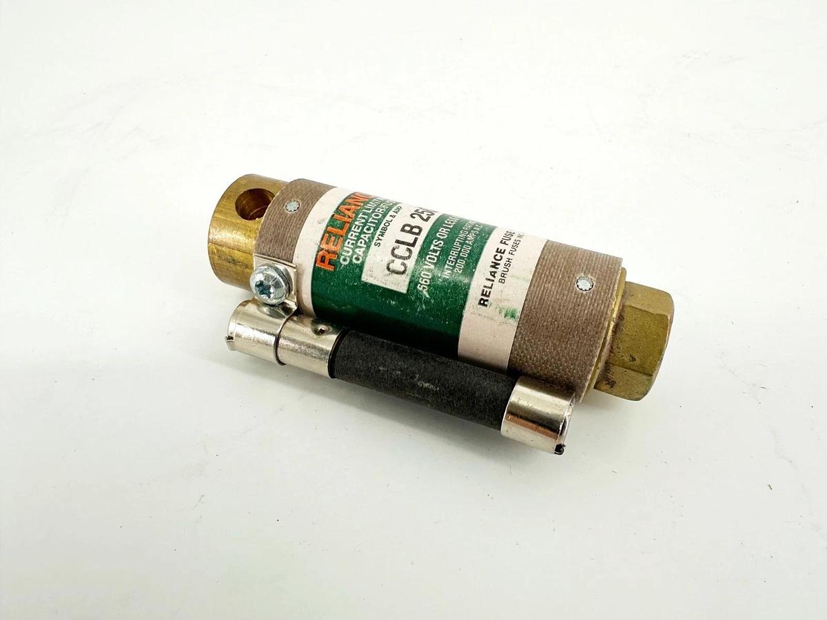 New Reliance CCLB-250 Brush Current Limit. Capacitator Fuse 250A 660V - No Box