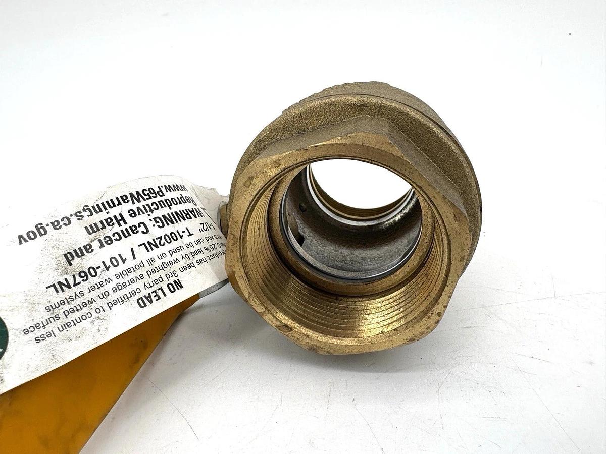 New Legend Model T-1002NL 1-1/2" Ball Valve Full Port Lead-Free 600WOG 101-067NL