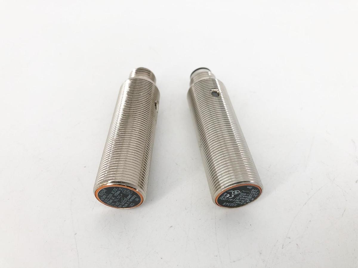 Lot of 2 New IFM IG0348 Inductive Proximity Sensor 20-250VAC/DC - No Box