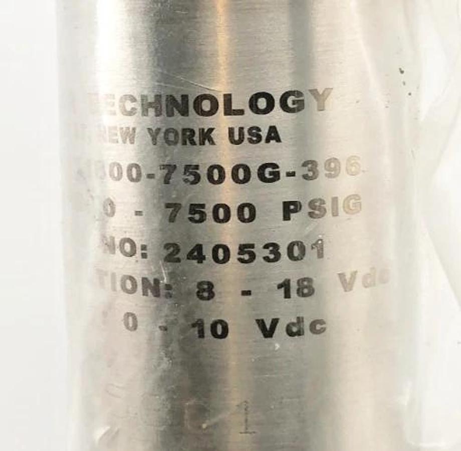 New STI GT1800-7500G-396 Pressure Transducer 0-7500psig
