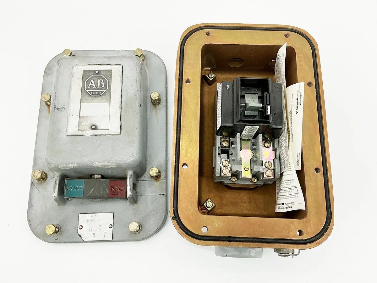 Allen Bradley 609-AHX Manual Starting Switch Enclosure 230V