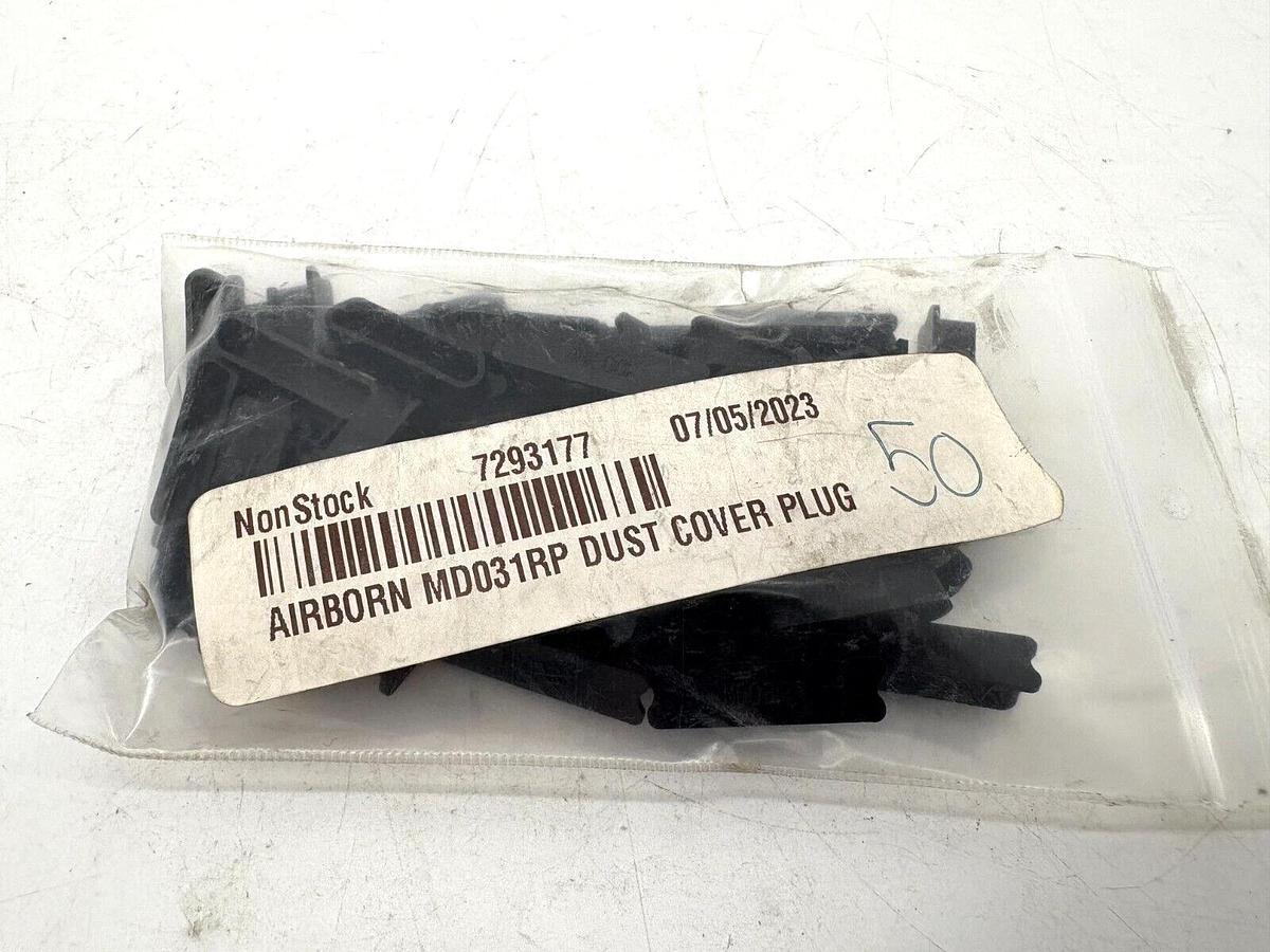 Lot of 50 New AirBorn MD031RP Dust Cover Plugs