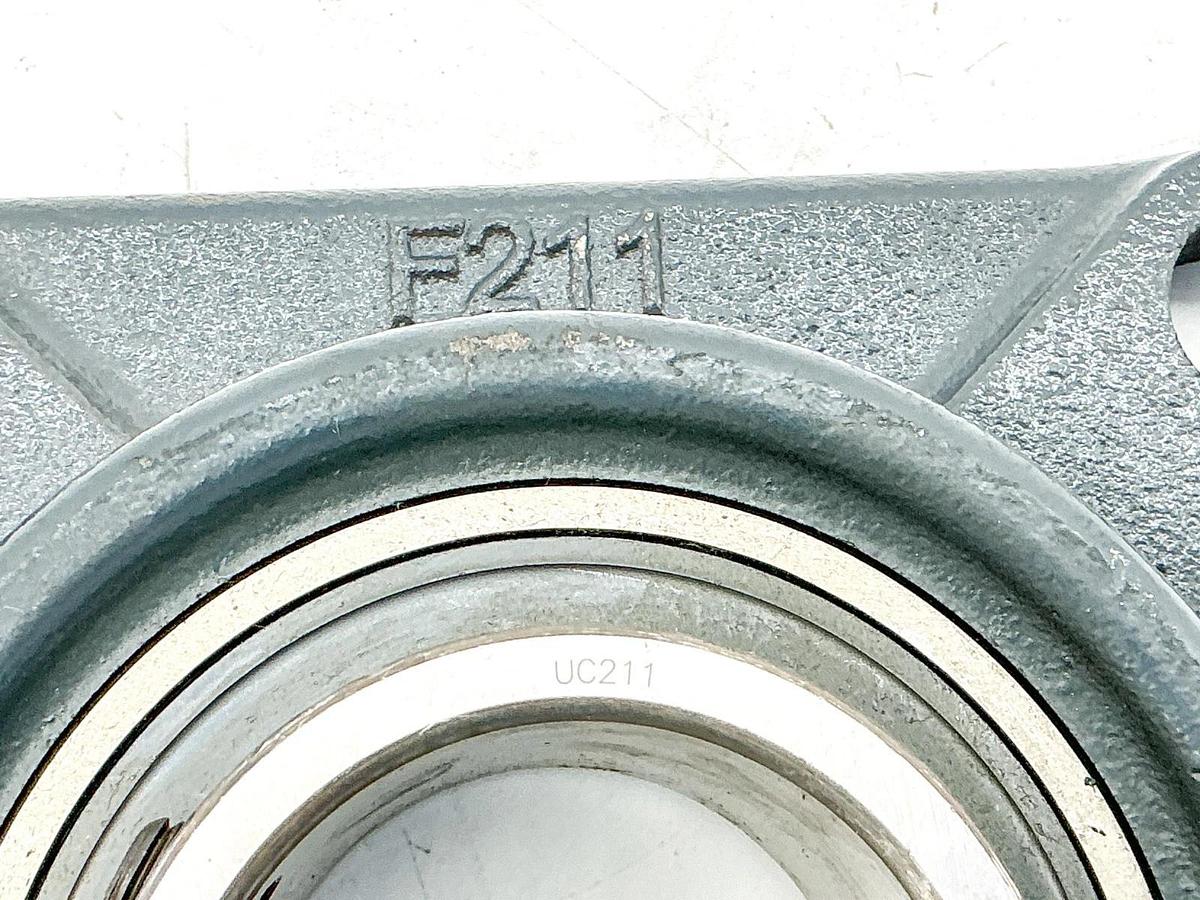 New NTB UCF211 Fourbolt Flange Ball Bearing Unit 55mm Bore - No Box