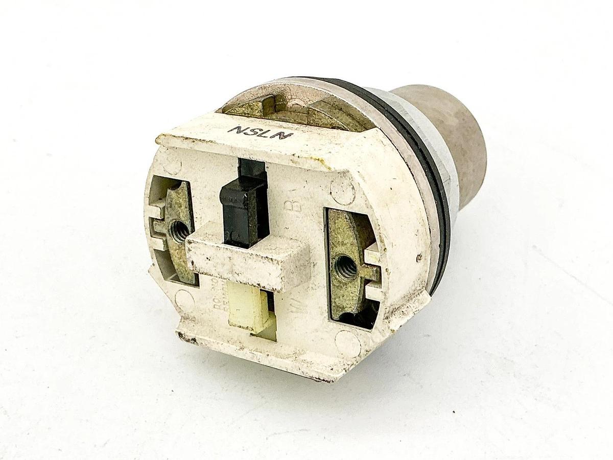 Used Allen Bradley 800T-H32 Keyed Selector Switch Ser T - Missing Key