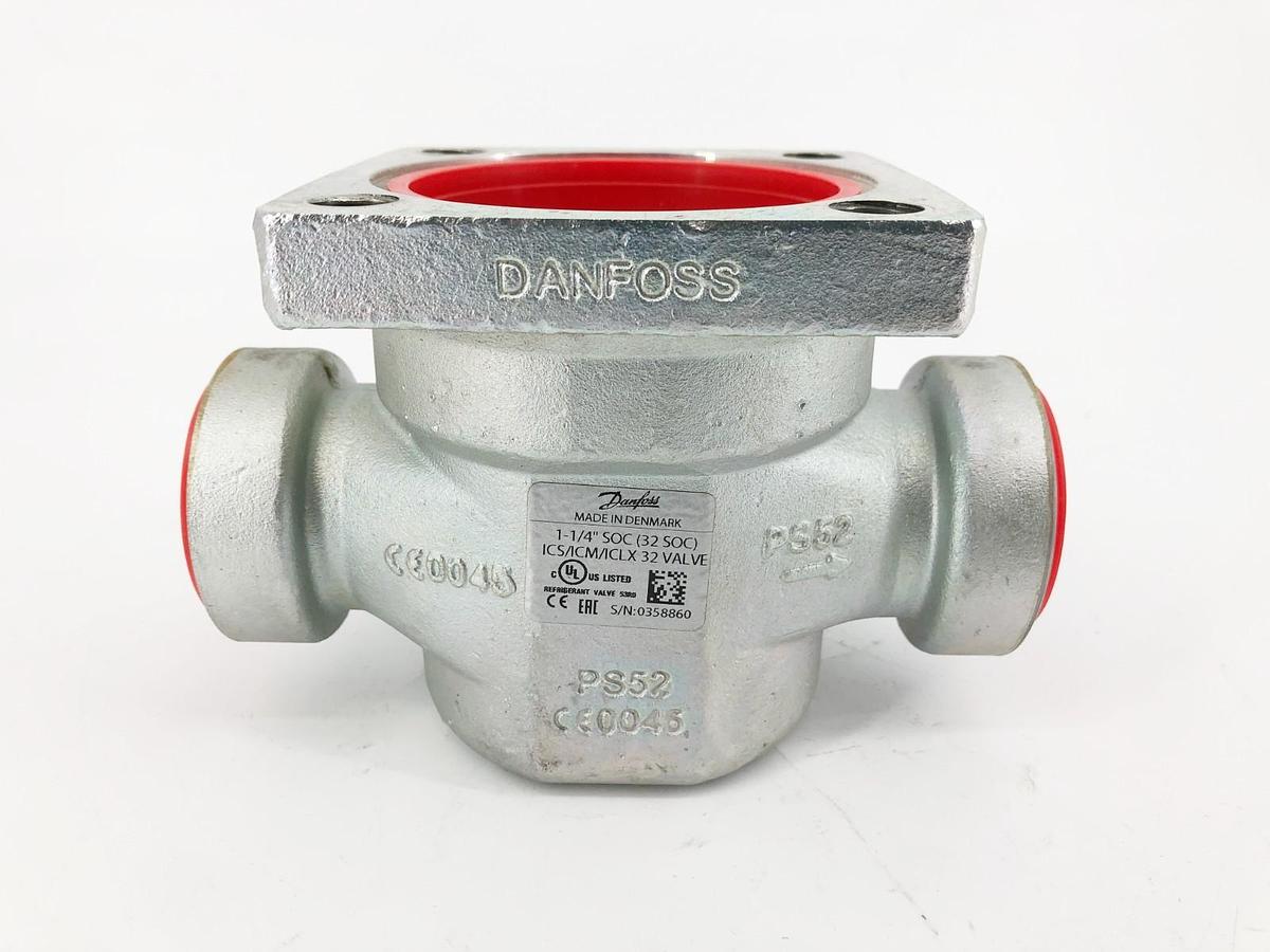 New Danfoss 027H3121 Valve ICS/ICM/ICLX 32 VALVE 1-1/4" 32 SOC - No Box