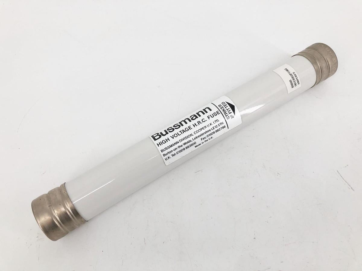 New Bussmann 15.5-CAVH-0.5E High Voltage Fuse 12" 15.5KV 0.5A - No Box