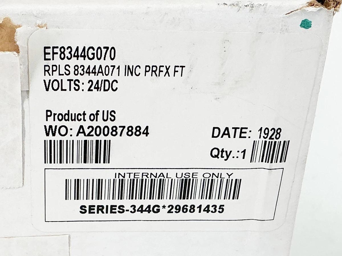 New Asco EF8344G070 24VDC Solenoid Valve 125PSI 1/4" Pipe 11.6W