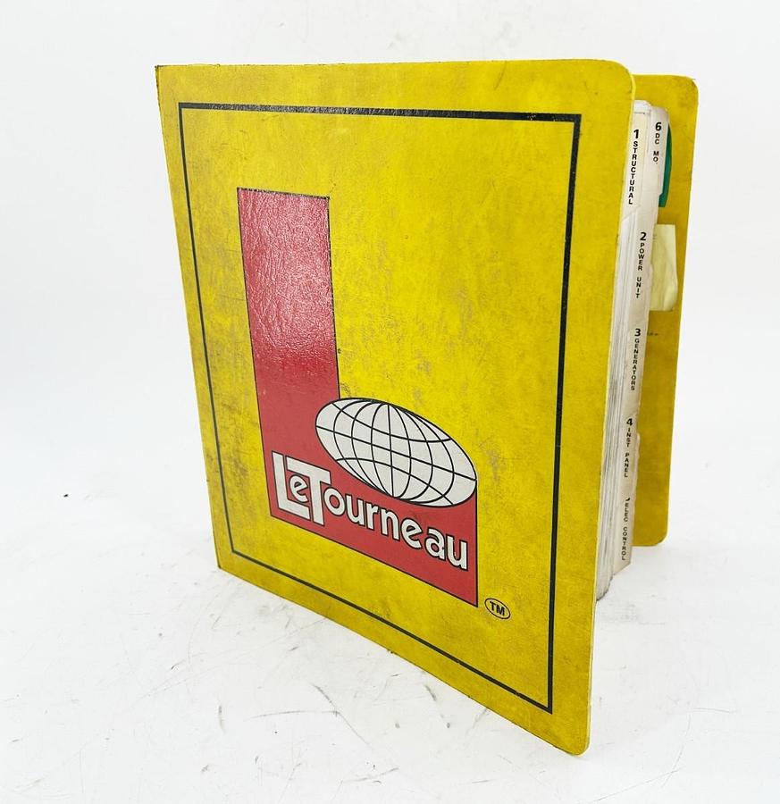Used LeTourneau 4594 Parts Catalog 2003