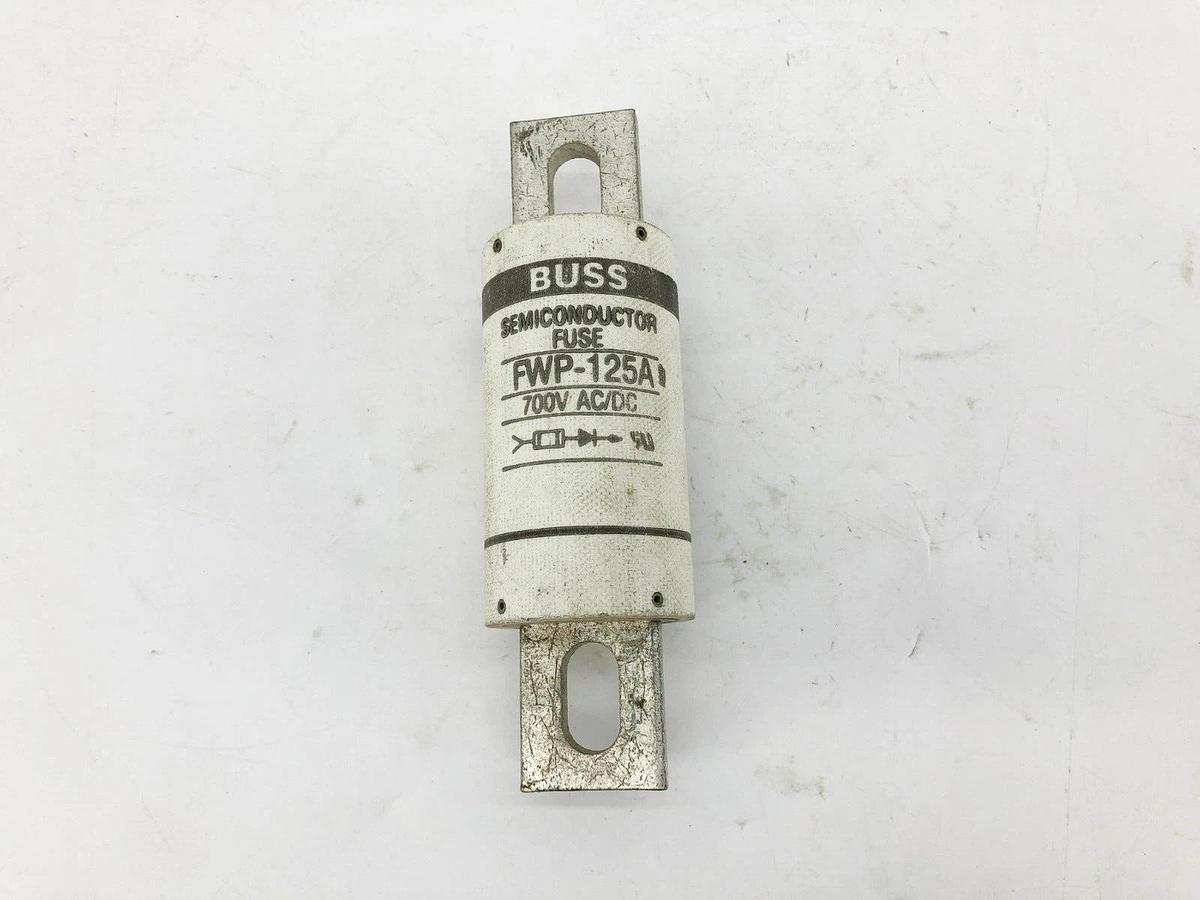 New Bussmann FWP-125A Semiconductor Fuse 125A 700VAC/DC - No Box
