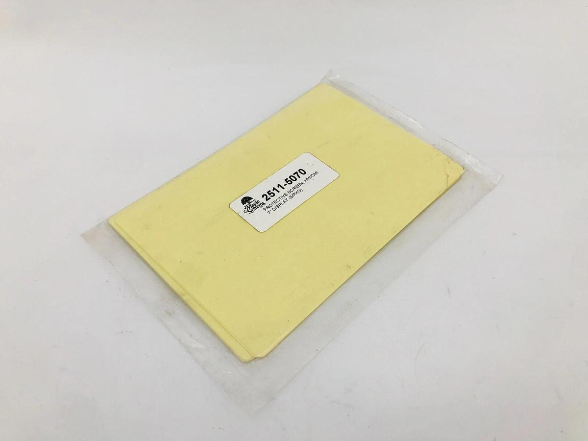 New Maple Systems 2511-5070 Protective Screen HMI 7" Display 5/pk
